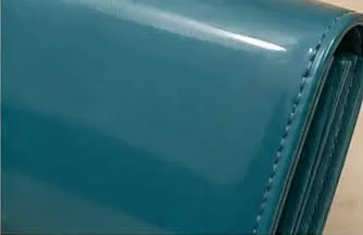 Teal Patent Kiss-Lock Long Wallet - Image 7